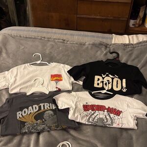 Marvel and Spider-Man Graphic T-Shirts